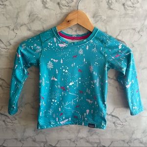 Patagonia capilene base layer toddler 3T